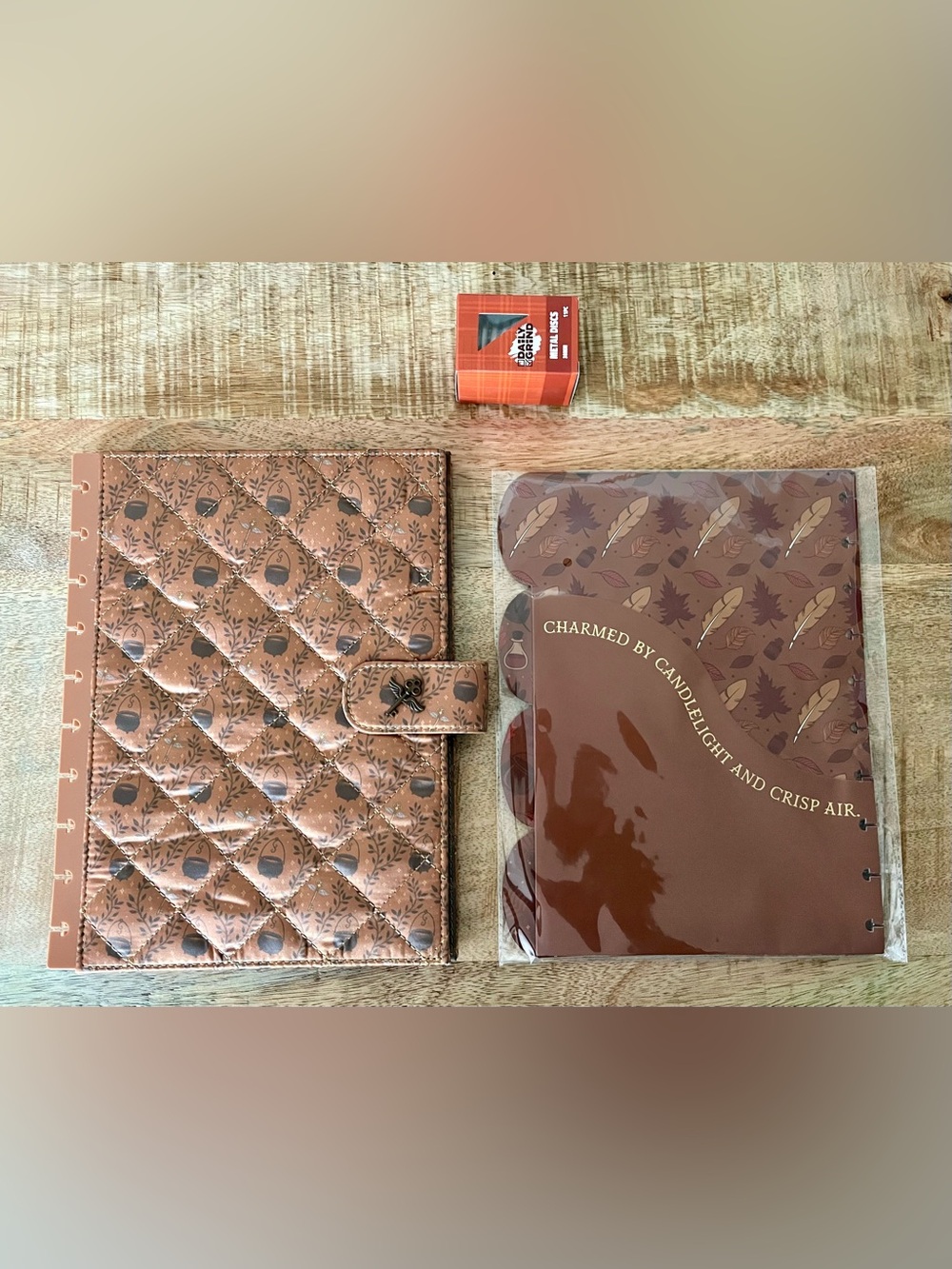 NEW Daily Grind Planner Wizard’s Way Lux planner cover dividers discs